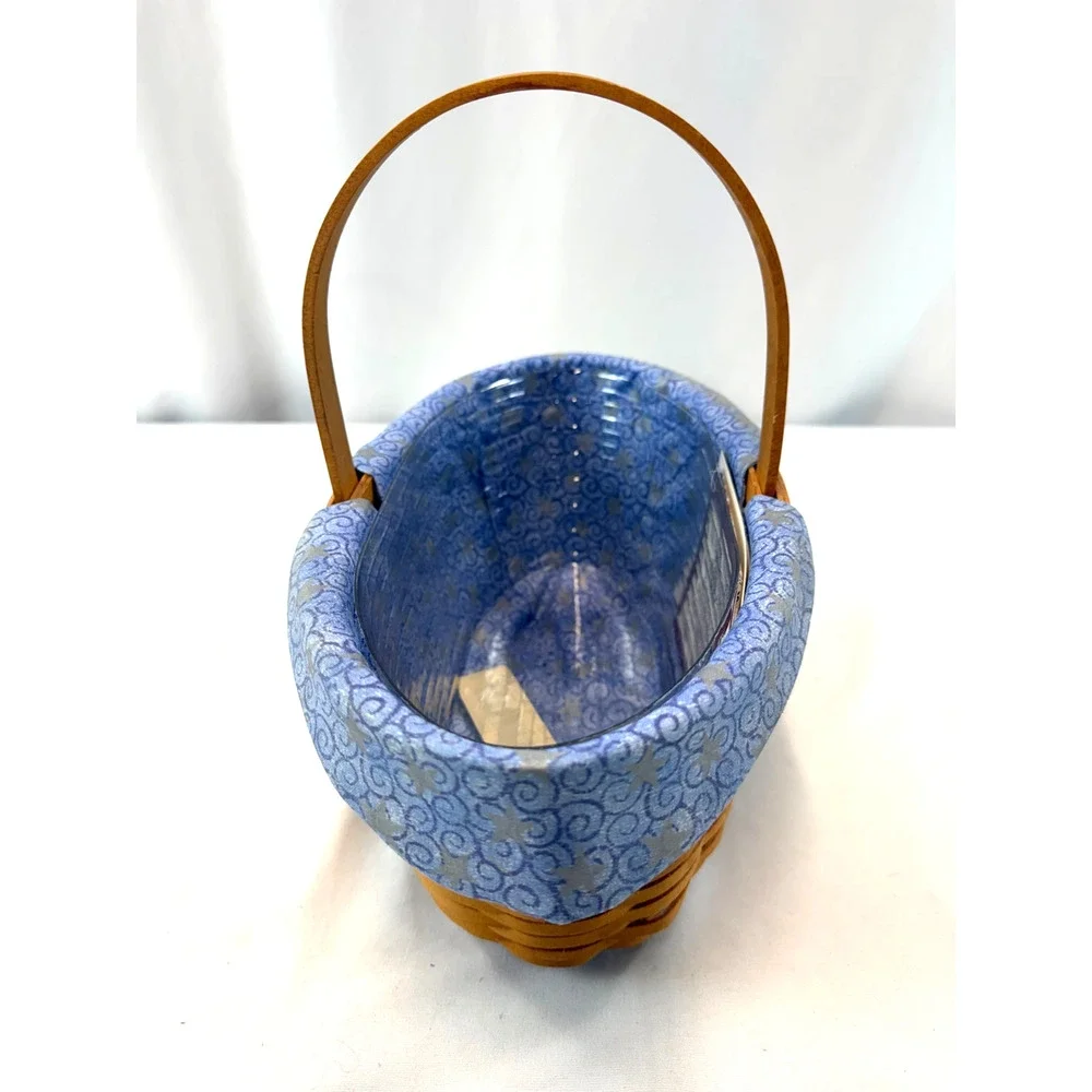 2000 Collectors Club‎ Century Celebration Basket w/Liner Protector Lid & Tie-On